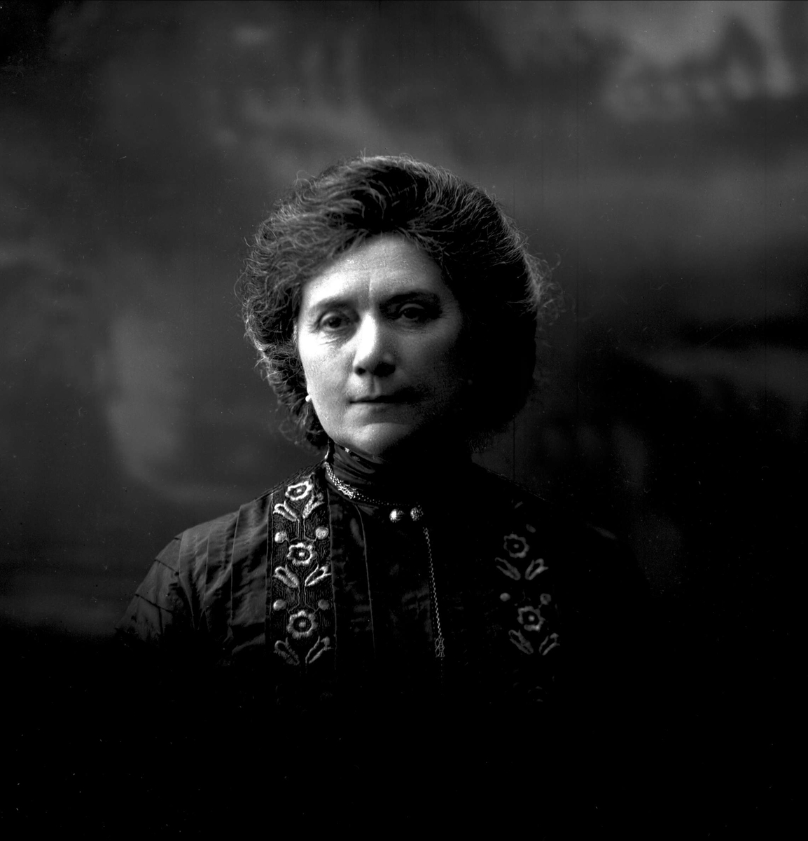 Gustav Borgen, Portrett, skuespillerinne frøken Reiners.(Sophie Reimers f.1854?)