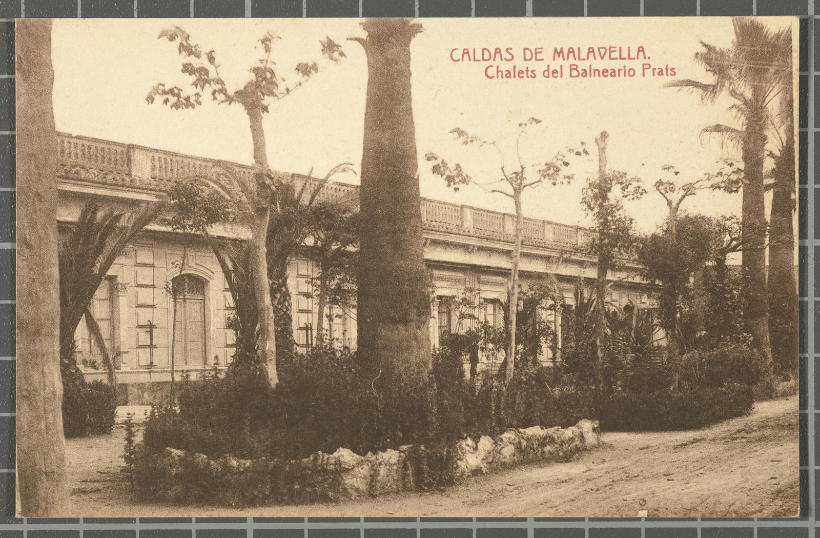 Desconegut, Caldas de Malavella. Chalets del Balneario Prats