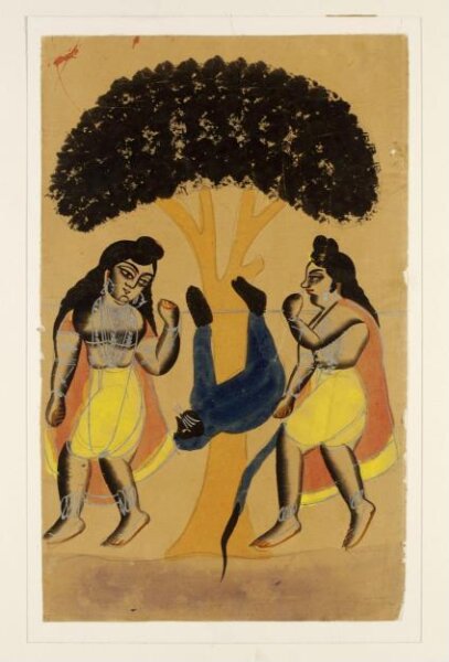 Unknown, Kusha, Lava and Hanuman