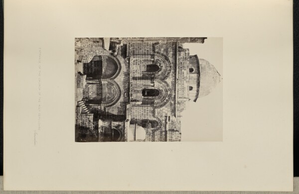 Francis Frith, Entrance of the Church of the Holy Sepulchre, Jerusalem