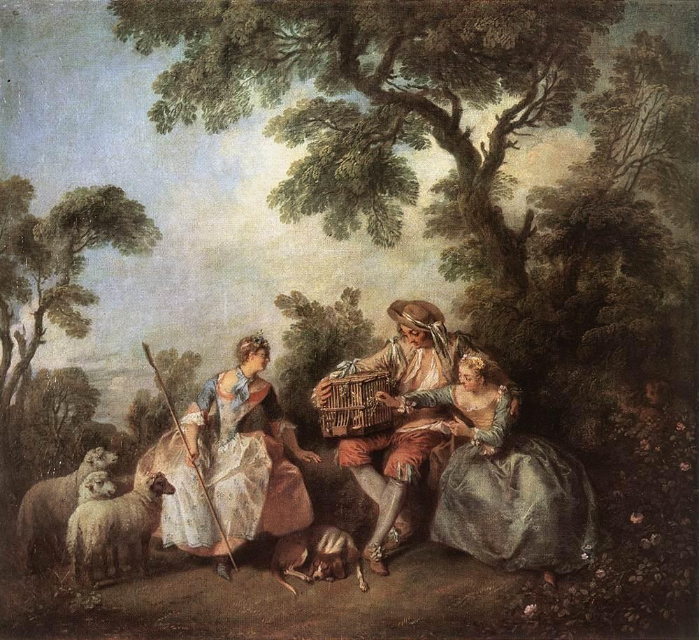 Nicolas Lancret, The Bird Cage