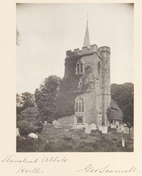 Scamell, George (Mr), National Photographic Record and Survey