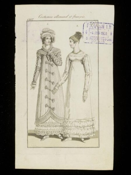 Unknown, Costumes Allemands et Francois