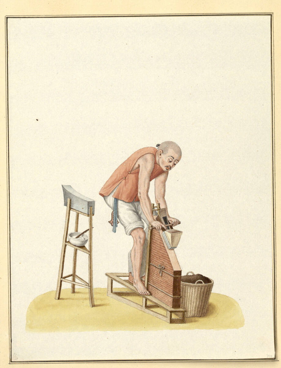 Anonym, Ein Tabakschneider