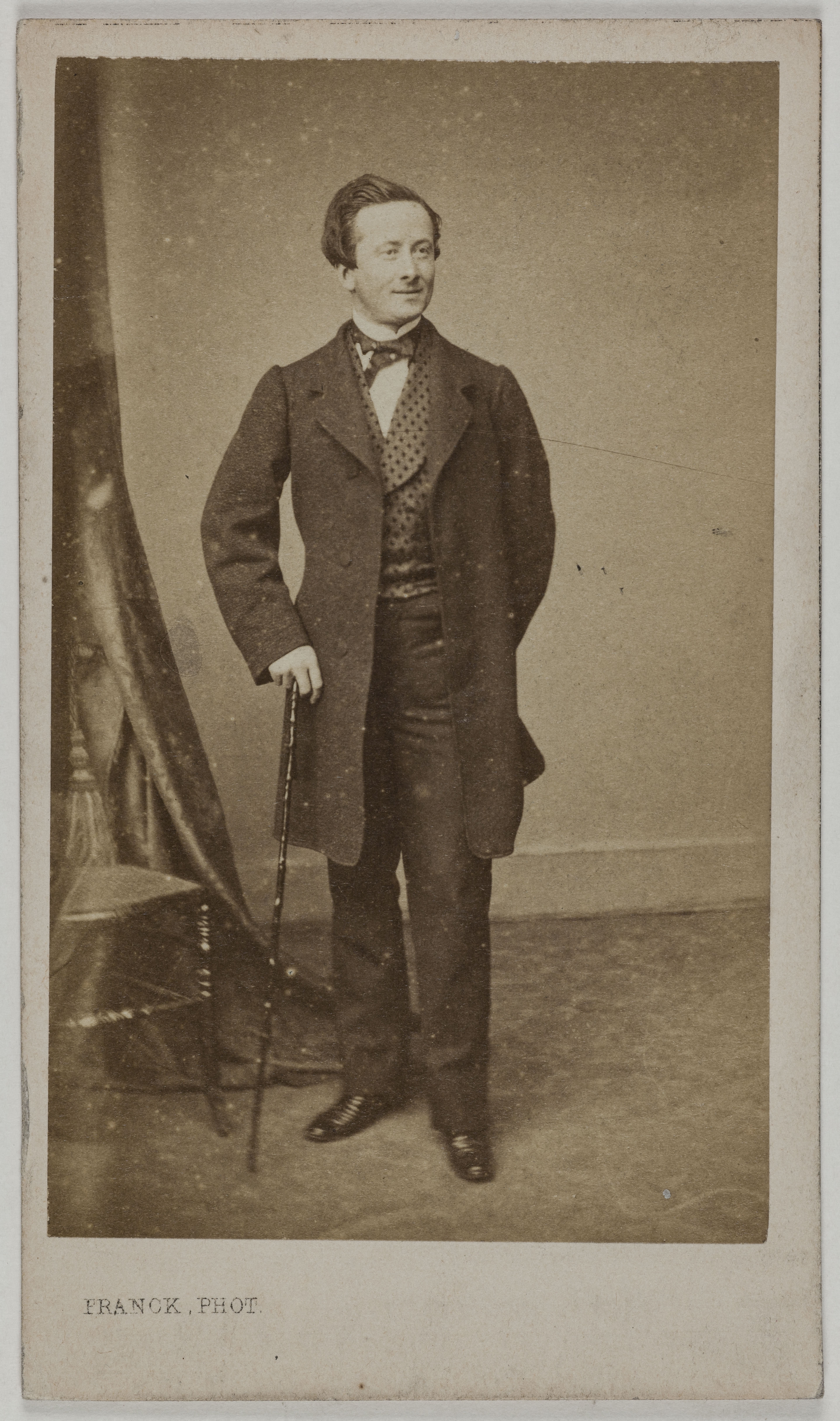 Franck, Portrait de Louis-Arsène Delaunay, (1826-1903), (acteur)