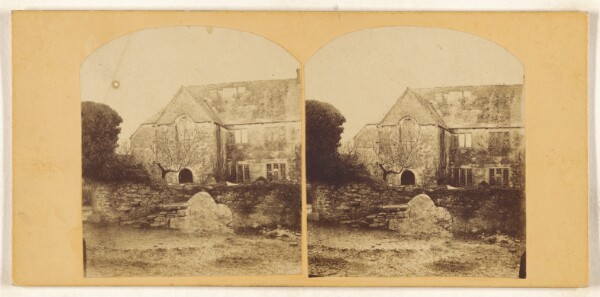 Unknown, [Fardel. The house in which Sir W. Raleigh was (not) born]