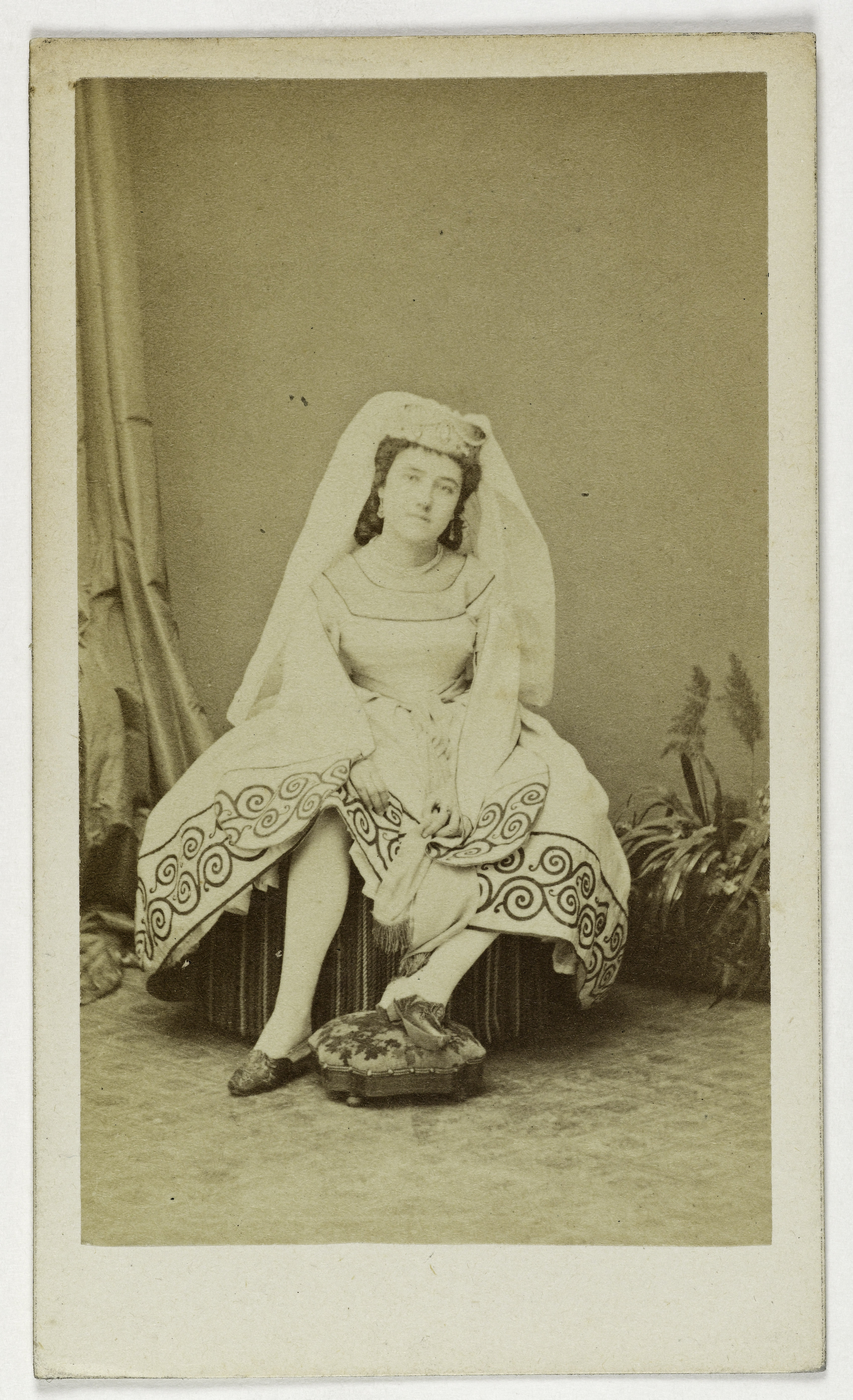 Ulric Grob, Portrait d'Idoline, (actrice aux Bouffes)