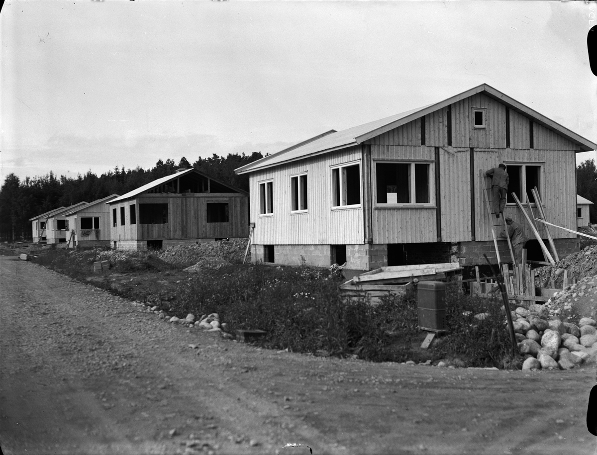 Paul Sandberg, Egnahem under construction in the Outer Black basin