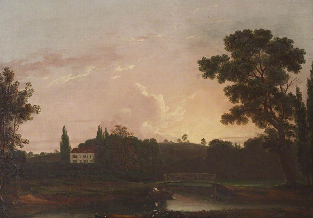 John Constable, Lamarsh House, Lamarsh, Essex