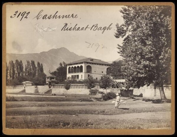 Francis Frith, Cashmere.  Nishaat Bagh