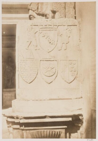 Parker, John Henry, Sculpture - Arms of the Roman Senate from the Tomb of Agrippina, now in the Palazzo de' Conservatori on the Capitol