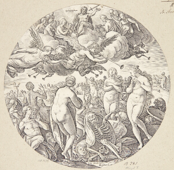 Hendrick Goltzius, De dødes opstandelse