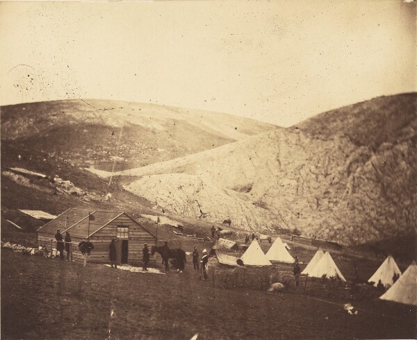 Roger Fenton, Camp of the 4th Dragoon Guards, near Karyne