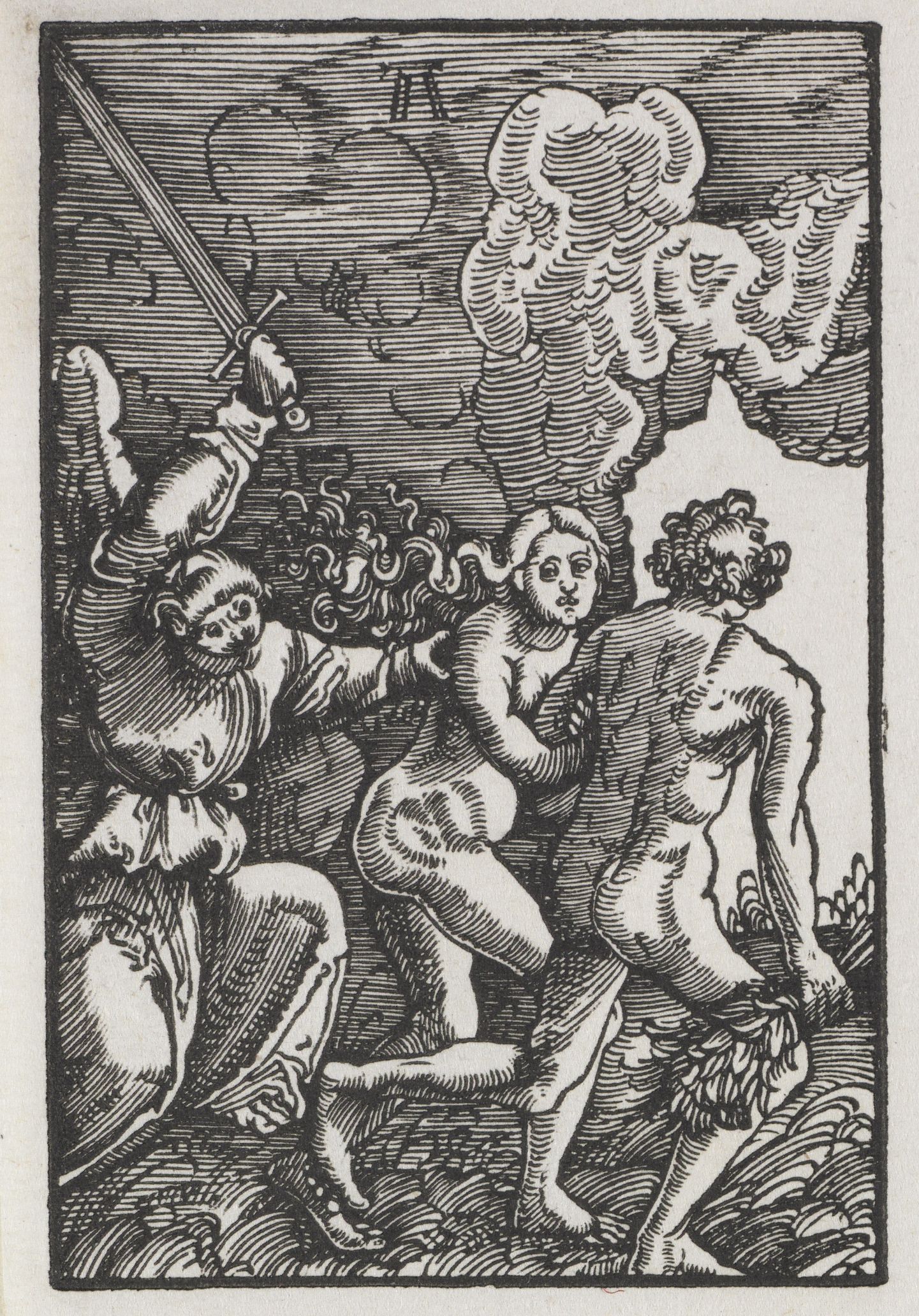 Albrecht Altdorfer, The Fall and Redemption of Man:  The Expulsion from Eden