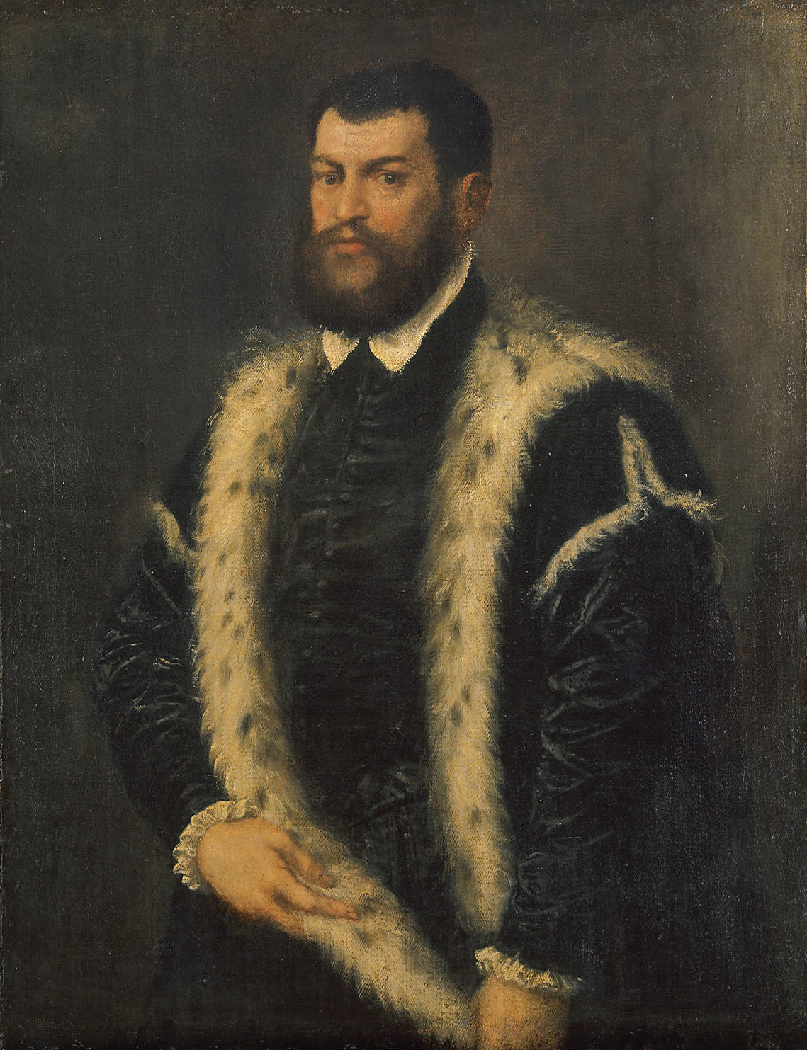 Titian, Man with Ermine Coat