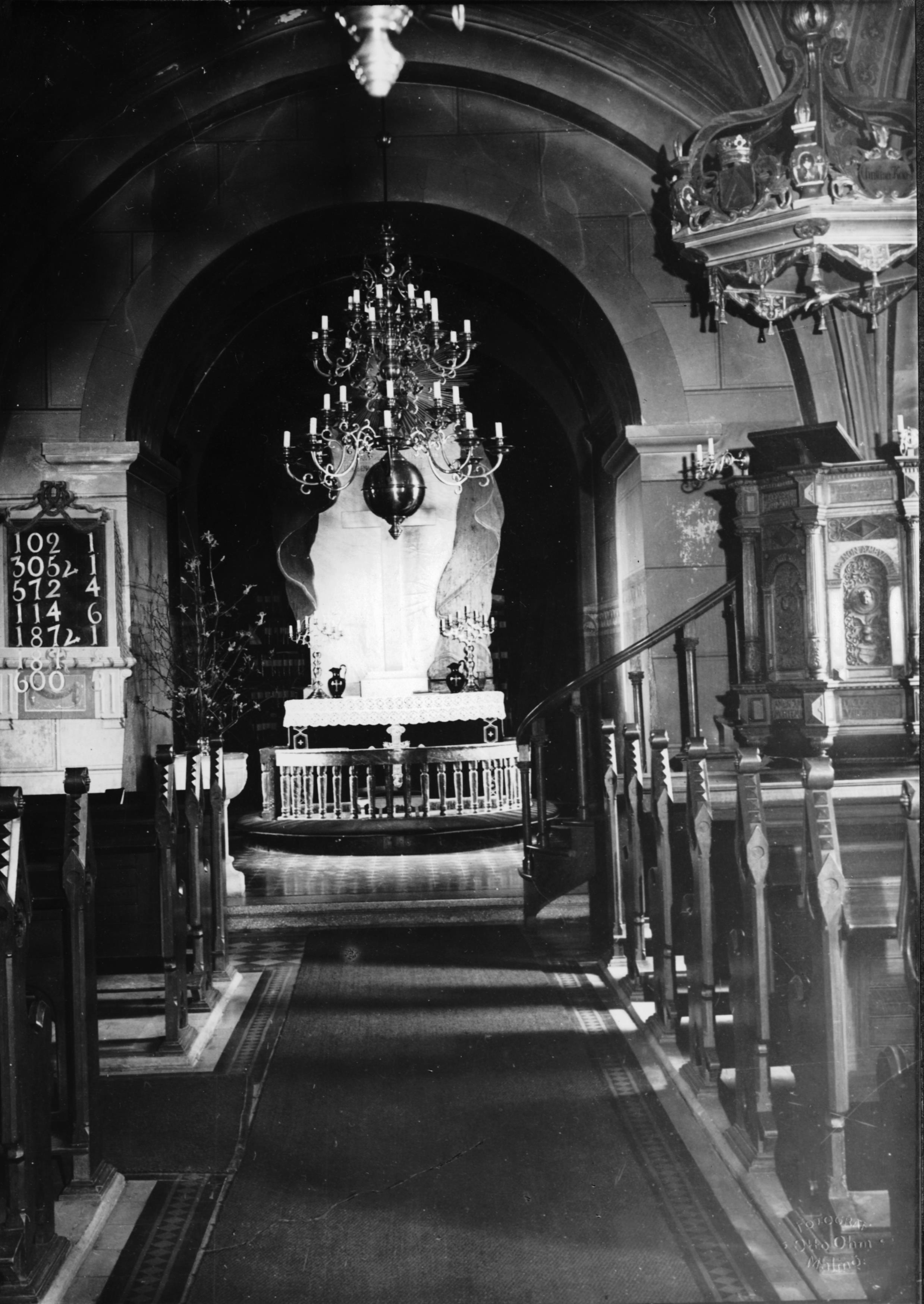 Otto Ohm, Skabersjö kyrka