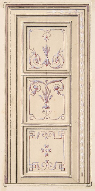 Jules-Edmond-Charles Lachaise, Design for a ceiling