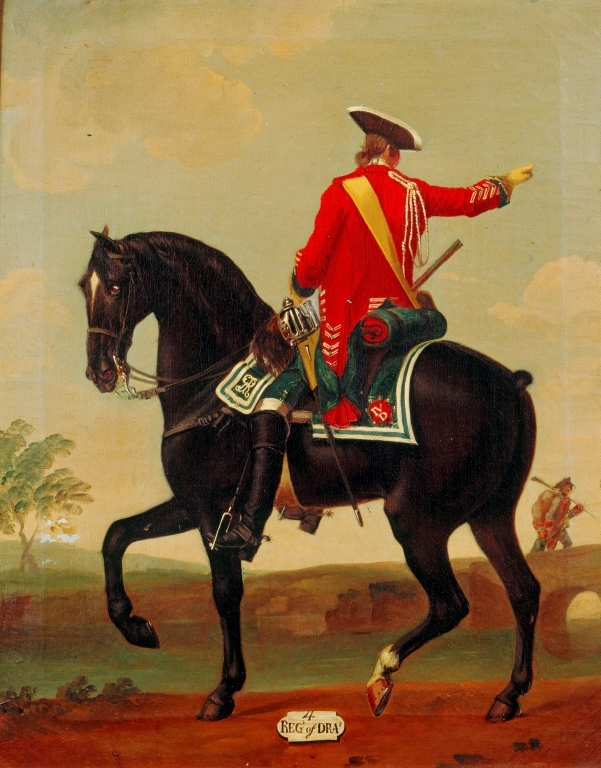 David Morier, Private, 4th Dragoons, 1751