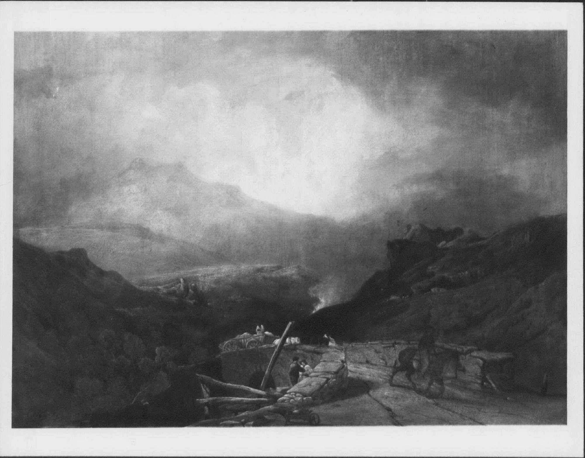 Augustus Wall Callcott, A Mountain Landscape