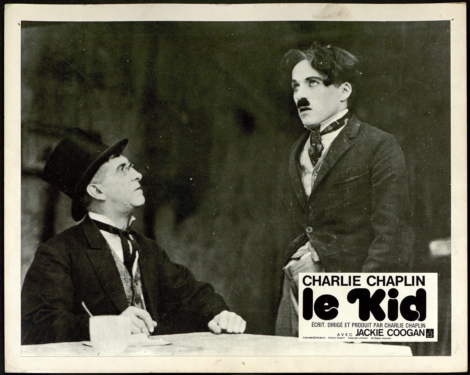 Desconegut, Charlie Chaplin. The Kid