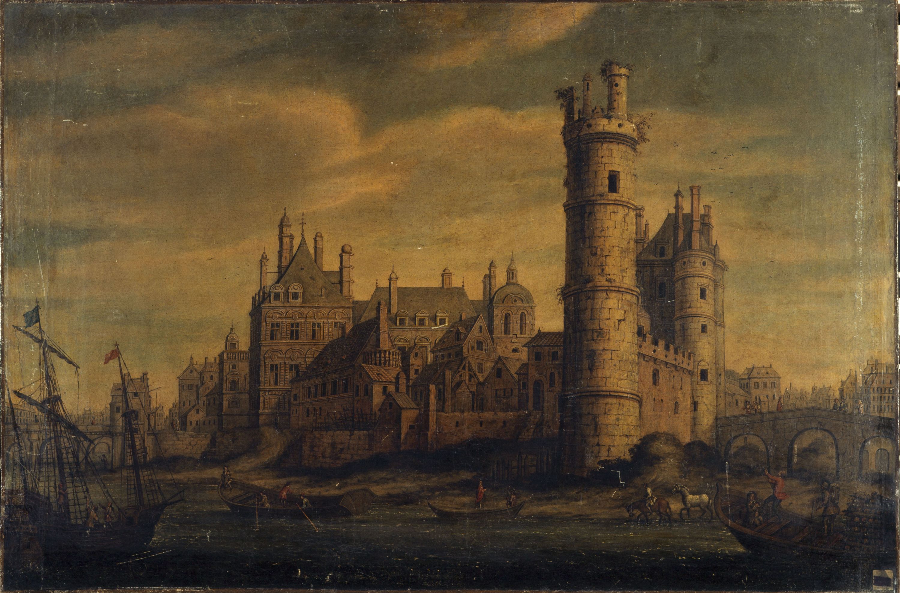 Anonyme, La tour et la porte de Nesle, l'hôtel de Nevers