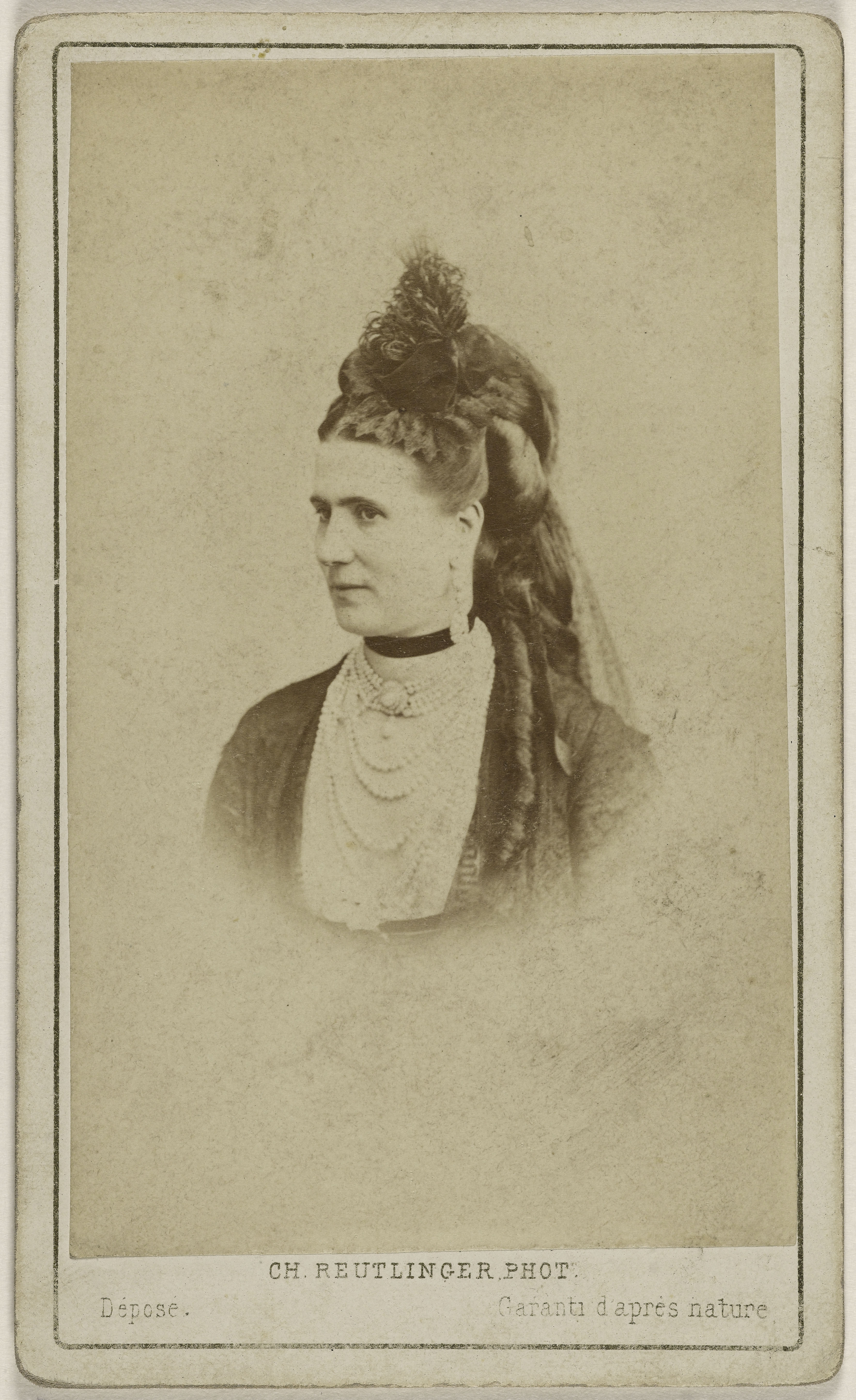 Charles Reutlinger, Portrait de Barucci, Julia, (femme à la mode)