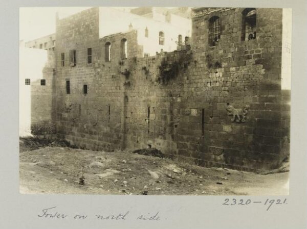 K.A.C. Creswell, Tower on north side of city walls, Aleppo