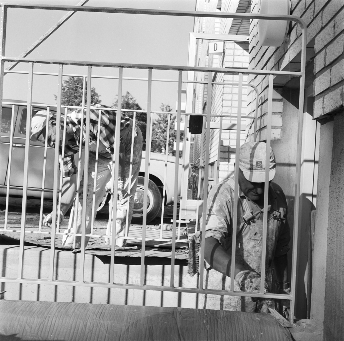 Tierp Arbetarbladet, Tierp’s largest housing project, “Banken,” Uppland, August 1968