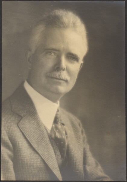 Louis Fleckenstein, [Portrait of a Man with Spotted Tie]