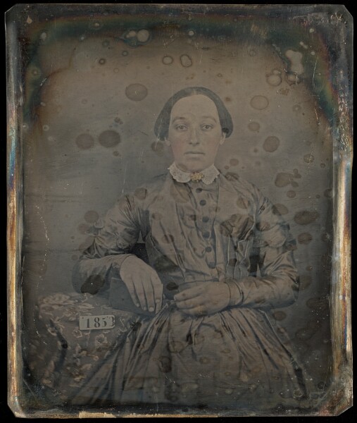 Jacob Byerly, [Portrait of a Seated Woman Holding a Book]
