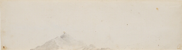 Jens Juel, Studie af bjergtoppe