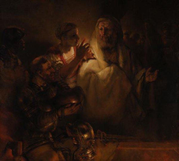 Rembrandt van Rijn, De verloochening van Petrus