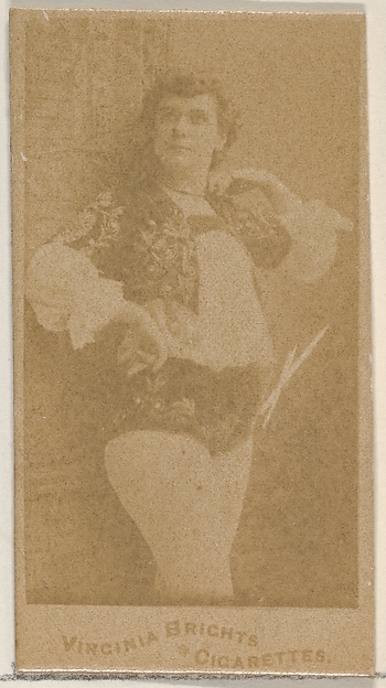 Allen & Ginter, From the Actors and Actresses series (N45, Type 5) for Virginia Brights Cigarettes