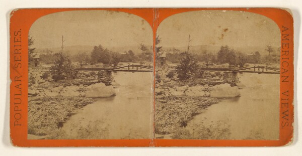 Edward and Henry T. Anthony & Co., View near Paupac Falls, Hawley, Pa. [Erie Railway between New York and Niagara]
