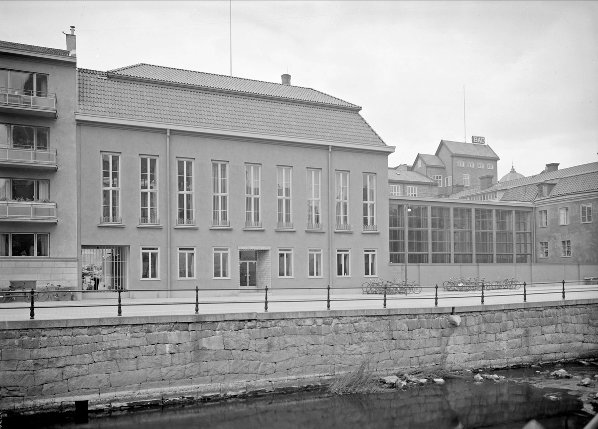 Paul Sandberg, Uppsala stadsbibliotek, Östra Ågatan, Uppsala oktober 1941