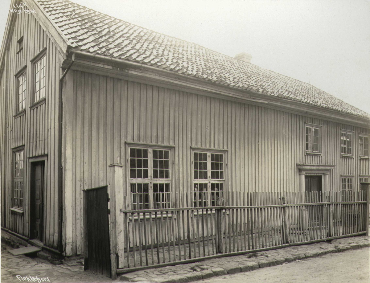 Anders Beer Wilse, Bolighus, Flekkefjord, Vest-Agder. Fotografert 1912.