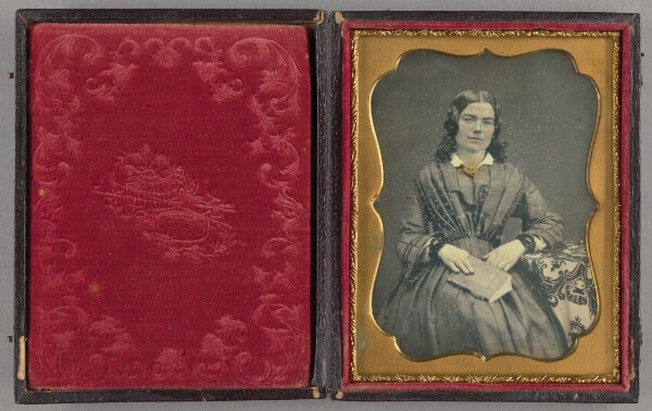 Unknown, [Portrait of a Seated Woman]