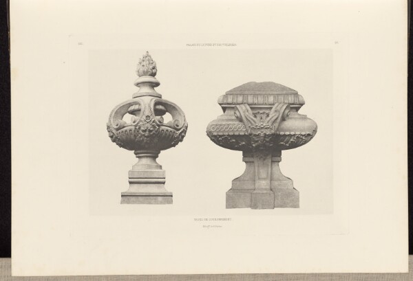 Édouard Baldus, Vases de Couronnement
