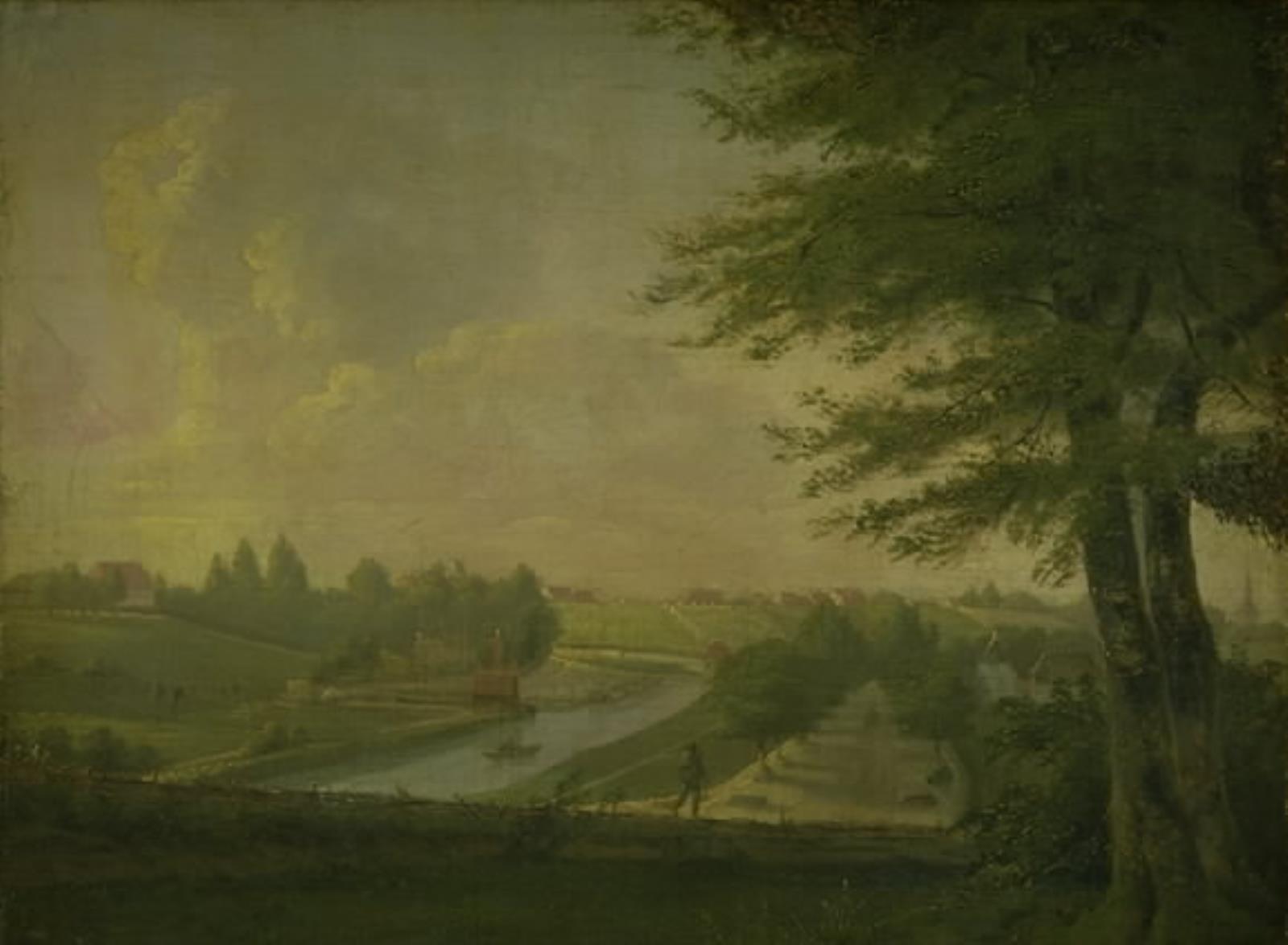 Wilhelm Bendz, Parti ved Odense kanal