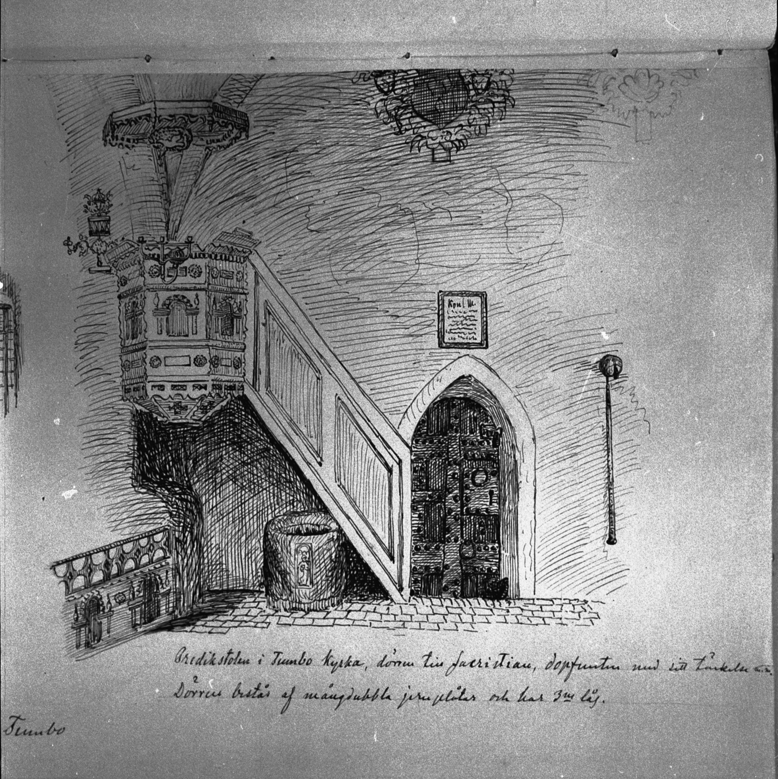 Nils Lagergren, Tumbo kyrka