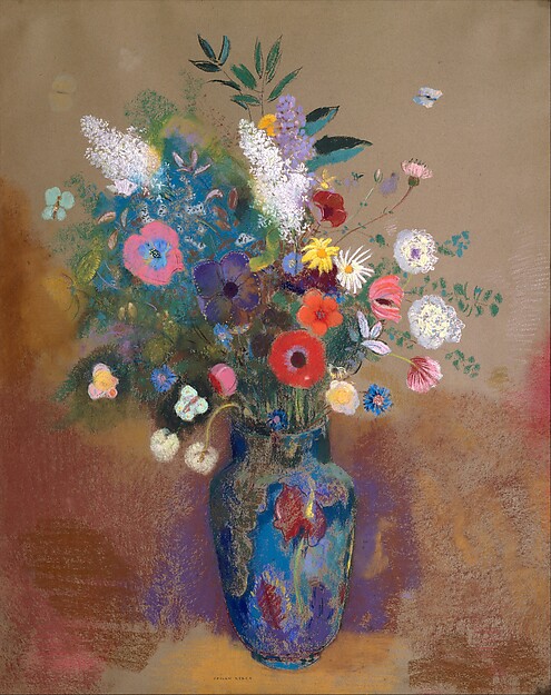 Odilon Redon, Bouquet of Flowers
