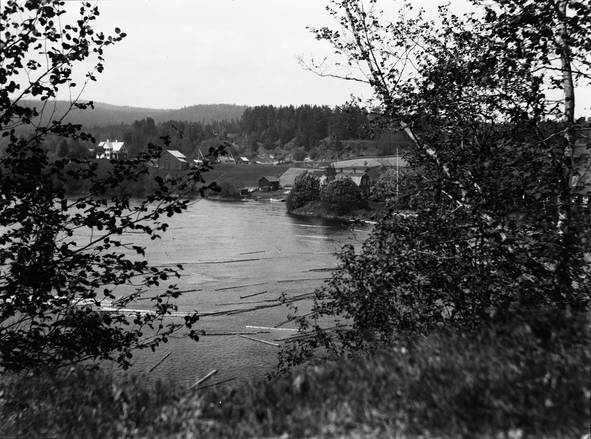 Josef Ärnström, Vy över älv, sannolikt Medelpad