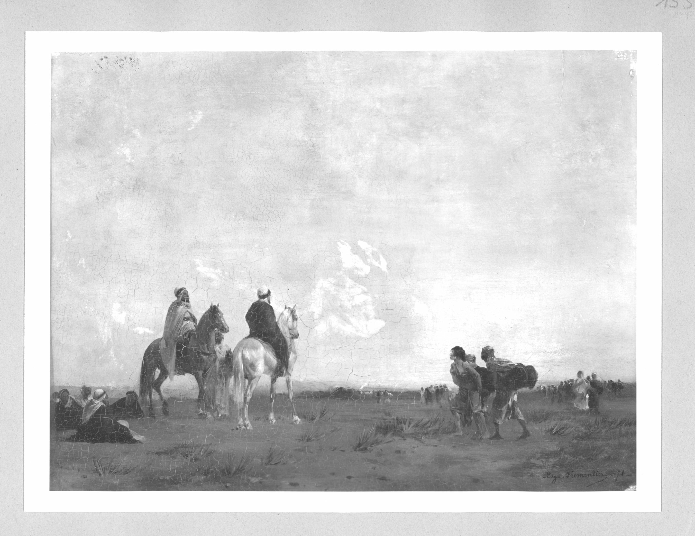 Eugène Fromentin, African scene