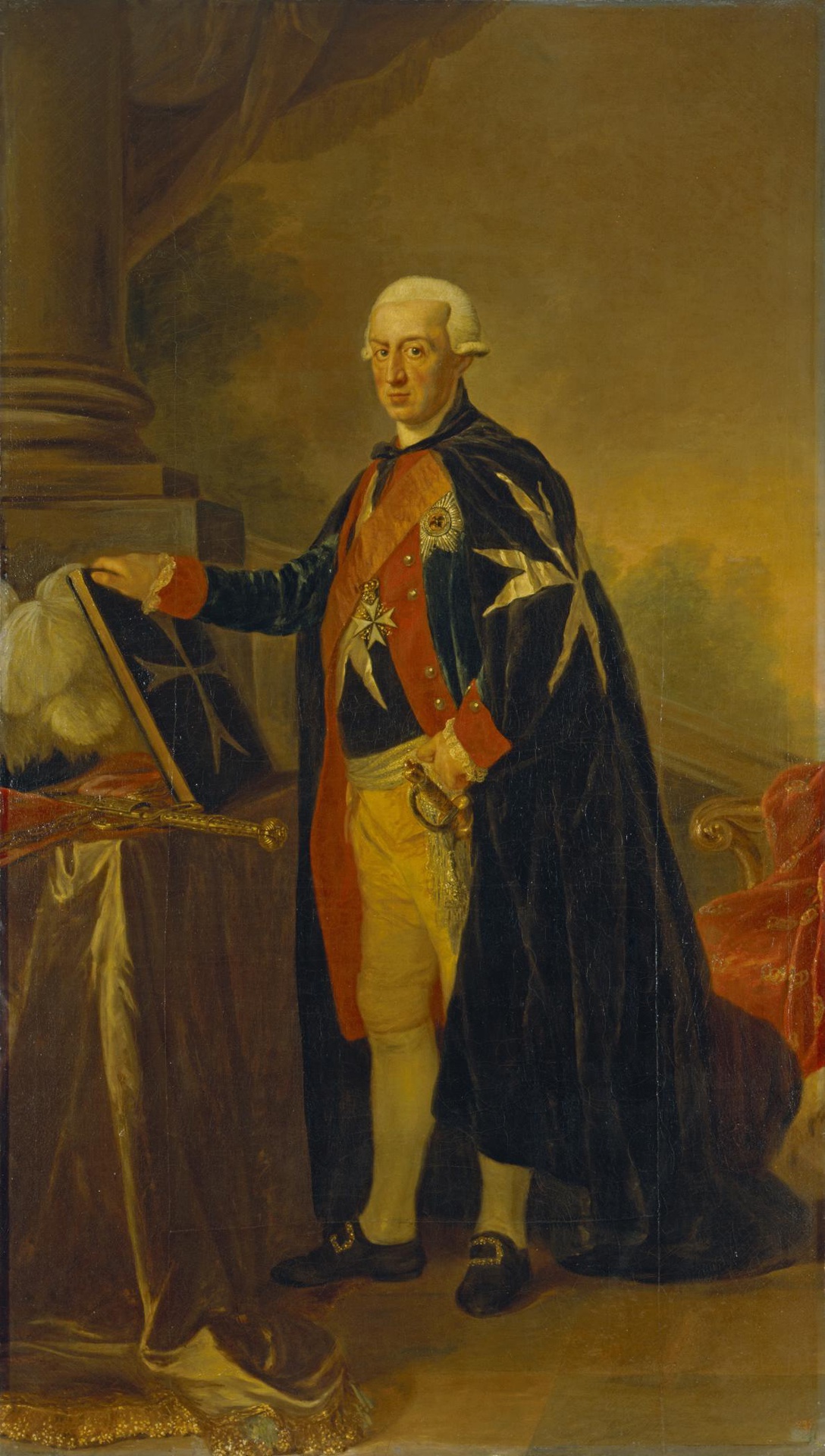 Anna Dorothea Therbusch, Portrait of Prince Augustus Ferdinand of Prussia
