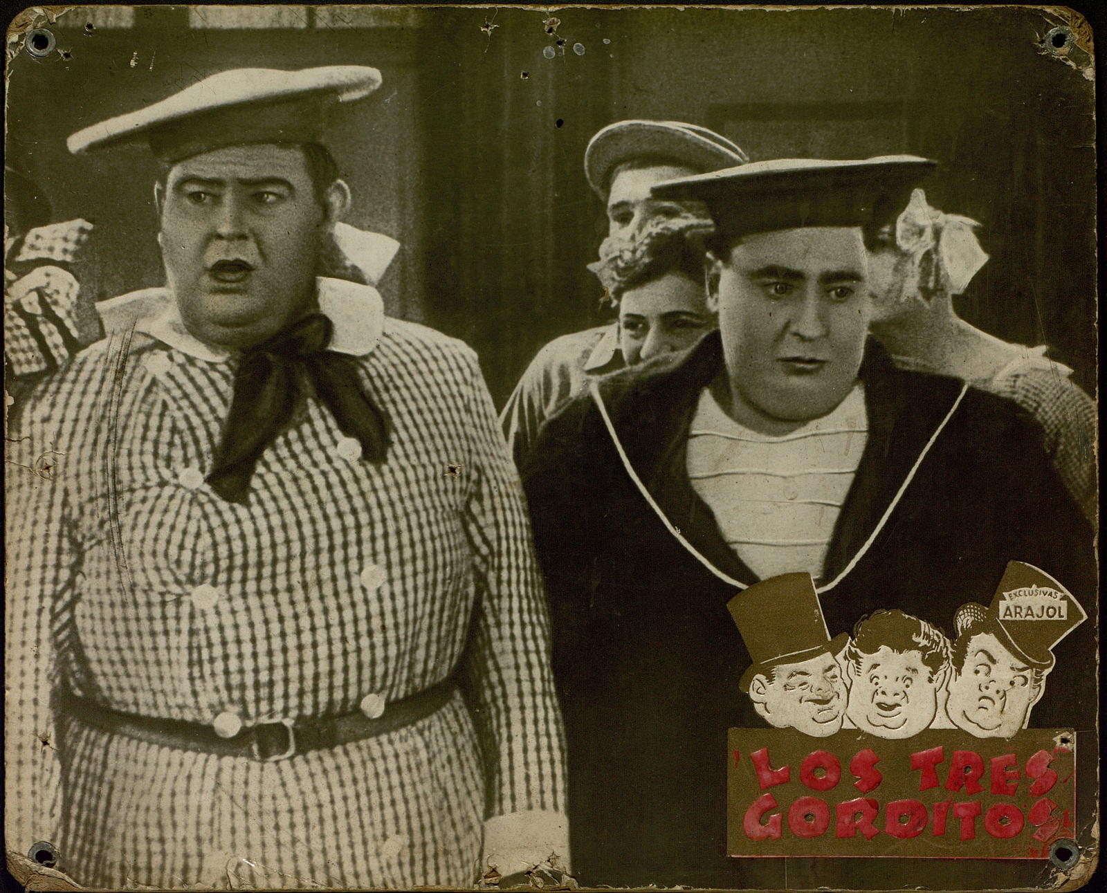 Desconegut, Tres gorditos, los