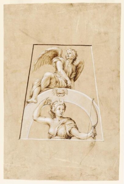 Unknown, The Moon Goddess (Diana) (after Raphael)