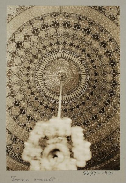 K.A.C. Creswell, Dome vault of the mausoleum of Mamluk Amir Yashbak min Mahdi, Cairo
