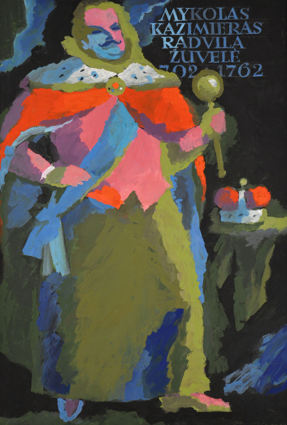 Juozas Galkus, Mykolas V Kazimieras Radvila Žuvelė (1702–1762)