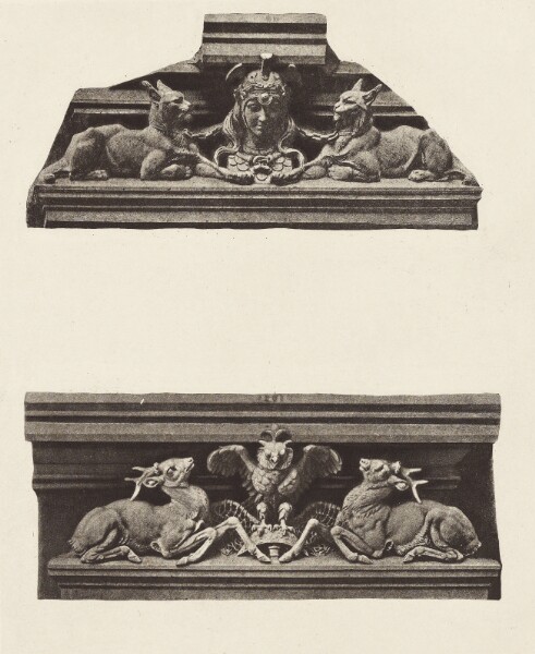 Édouard Baldus, Tuileries - Aile Sud (Façade sur la Cour)