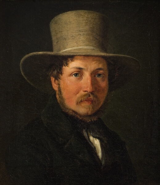 Wilhelm Marstrand, Maleren Christen Købke
